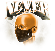 Load image into Gallery viewer, Masked Face - Orange Ice
